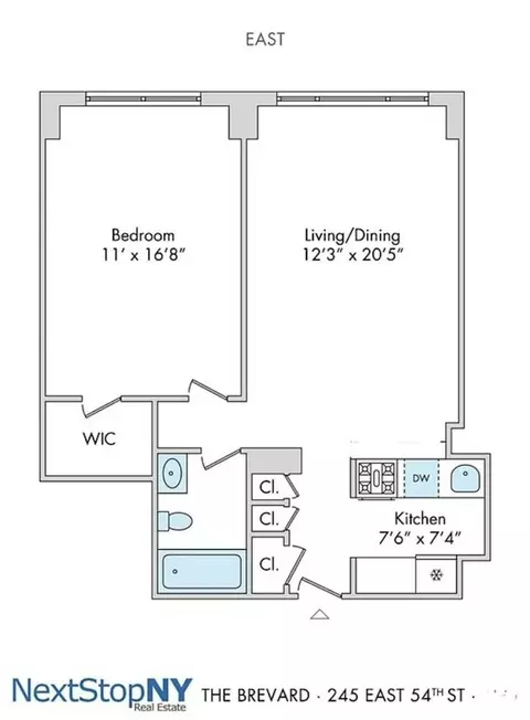 245 E 54th St #7G, New York, NY 10022