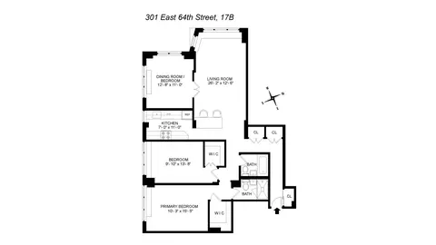 301 E 64th St #17B, New York, NY 10065