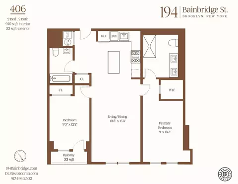 194 Bainbridge St #406, Brooklyn, NY 11233