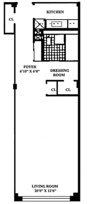 408 W 57th St #6G, New York, NY 10019