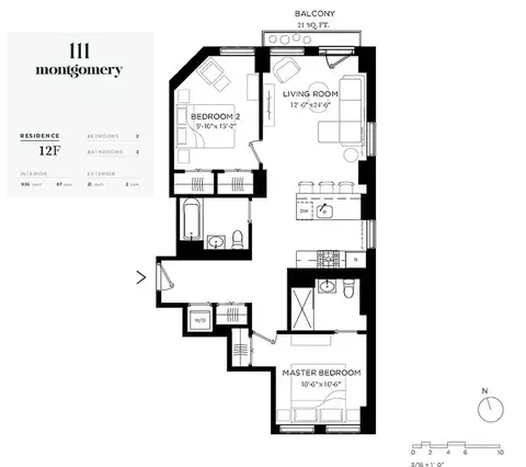 111 Montgomery St #12F, New York City, NY 11215