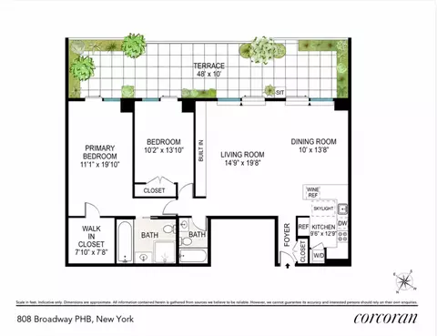 808 Broadway #PHB, New York, NY 10003