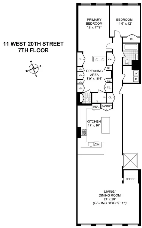 11 W 20th St #7, New York, NY 10011