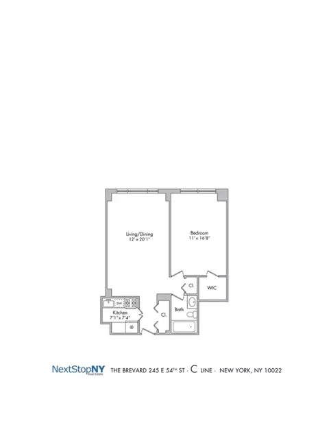 245 E 54th St #4C, New York, NY 10022