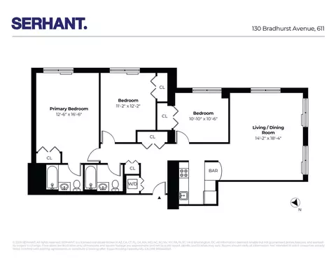 130 Bradhurst Ave #611, New York, NY 10039