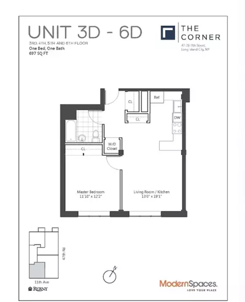 47-28 11th St #6-D, Long Island City, NY 11101