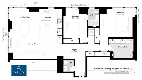 2 Columbus Ave #29C, New York, NY 10023