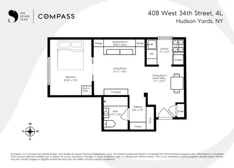 408 W 34th St #4L, New York, NY 10001