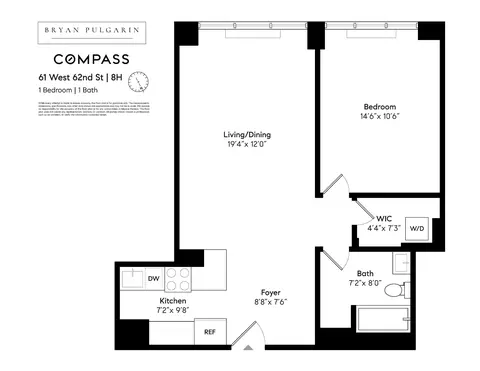 61 W 62nd St #8H, New York, NY 10023