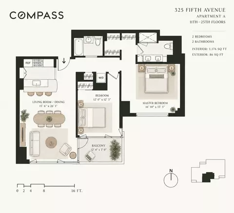 325 5th Ave #23A, New York, NY 10016