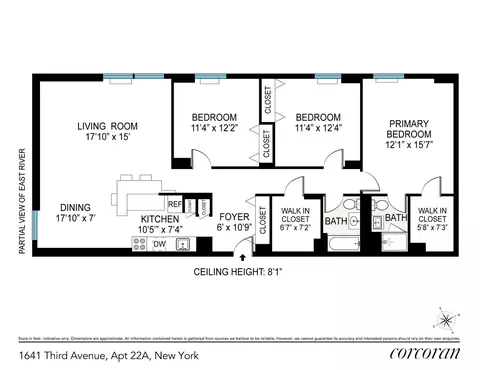 1641 3rd Ave #22A, New York, NY 10128