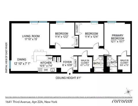 1641 3rd Ave #22A, New York, NY 10128