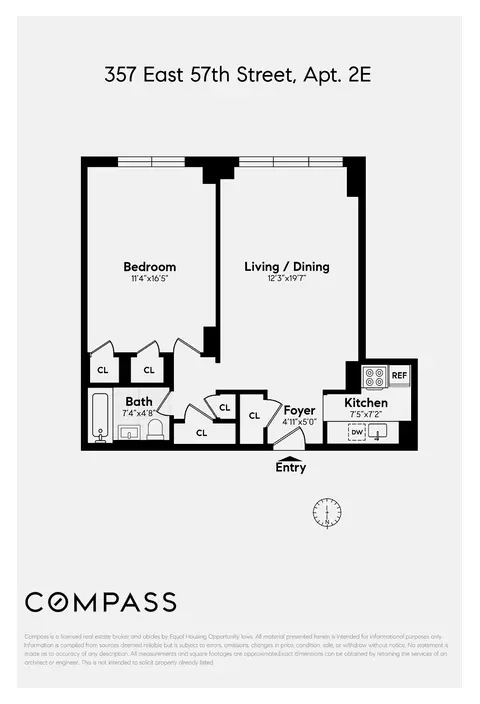 357 E 57th St #2E, New York, NY 10022