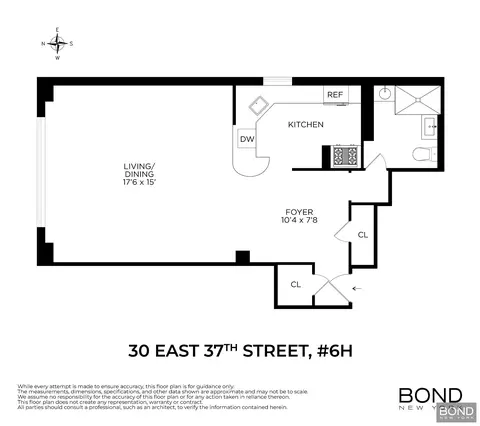 30 E 37th St #6H, New York, NY 10016
