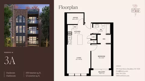 176 Frost St #3-A, Brooklyn, NY 11211