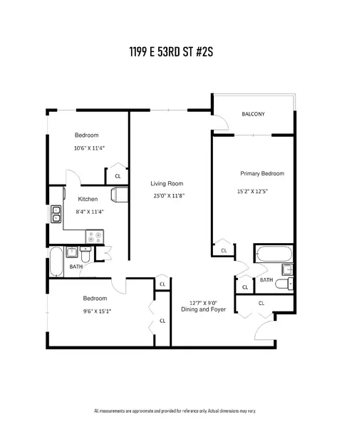 1199 E 53rd St #2S, Brooklyn, NY 11234