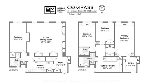 65 Montague St #3D/4D, Brooklyn, NY 11201