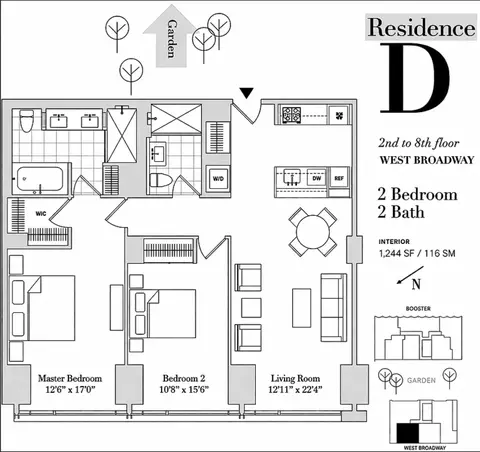 311 W Broadway #7D, New York, NY 10013