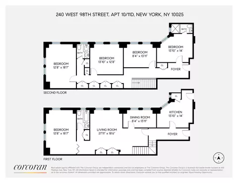 240 W 98th St #10/11D, New York, NY 10025