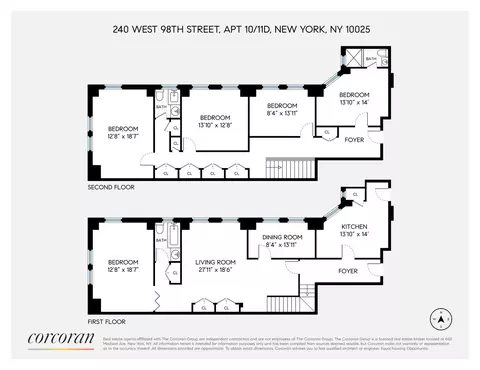 240 W 98th St #10/11D, New York, NY 10025