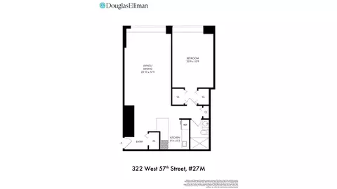 322 W 57th St #27M, New York, NY 10019