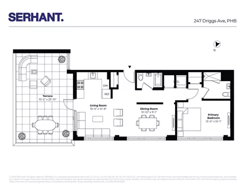 247 Driggs Ave #PHB, Brooklyn, NY 11222