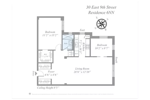30 E 9th St #6NN, New York, NY 10003