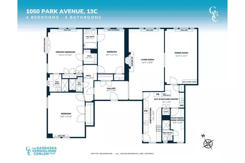 1050 Park Ave #13C, New York, NY 10028