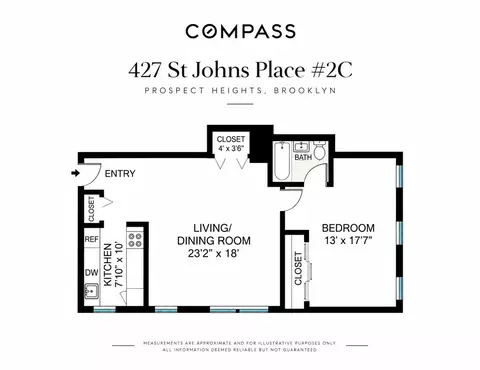 427 St Johns Pl #3C, Brooklyn, NY 11238