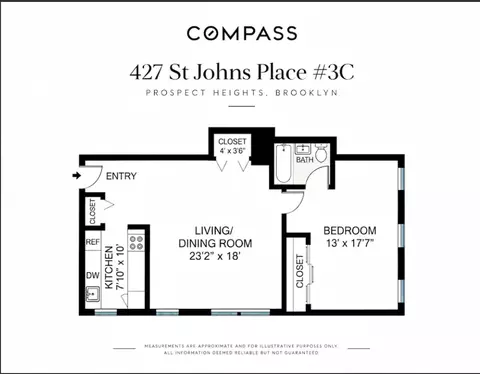 427 St Johns Pl #3C, Brooklyn, NY 11238
