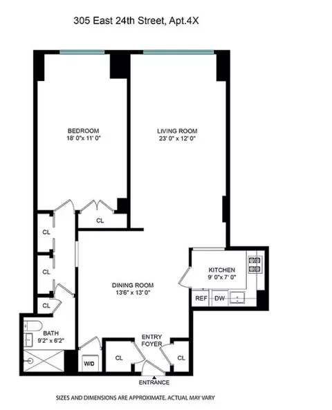 305 E 24th St #4-X, New York, NY 10010