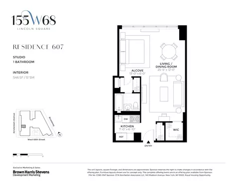155 W 68th St #607, New York, NY 10023