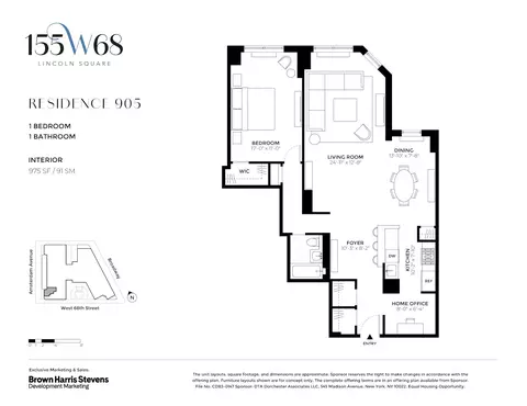 155 W 68th St #905, New York, NY 10023