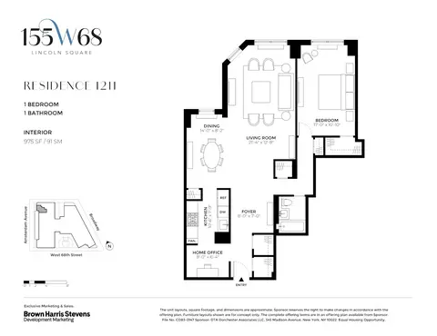 155 W 68th St #1211, New York, NY 10023