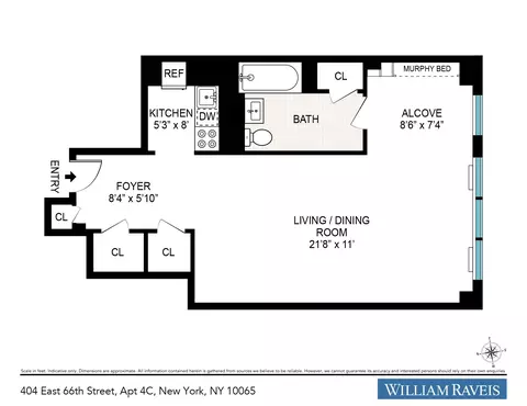 404 E 66th St #4C, New York, NY 10065