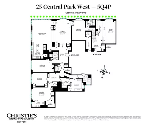 25 Central Park W #5Q/4P, New York, NY 10023