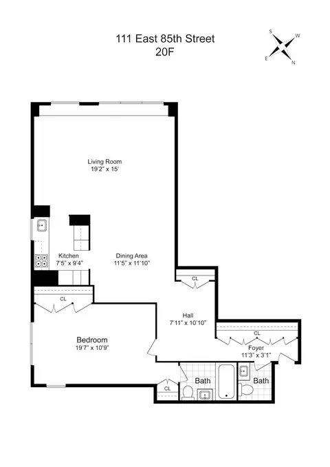111 E 85th St #20F, New York, NY 10028