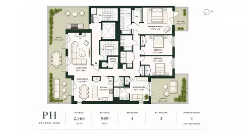 244 E 52nd St #PENTHOUSE, New York, NY 10022