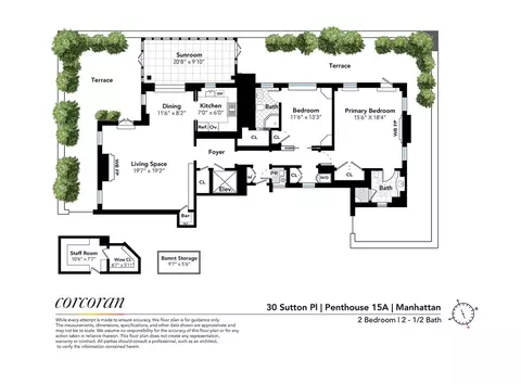 30 Sutton Pl #PHA, New York, NY 10022