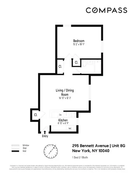 295 Bennett Ave #8G, New York, NY 10040