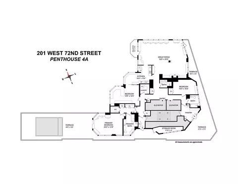 201 W 72nd St #PH4A, New York, NY 10023