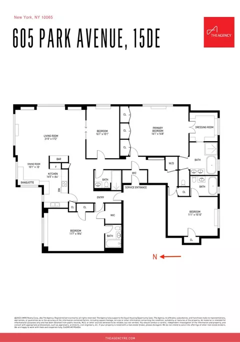 605 Park Ave #15D, New York, NY 10065
