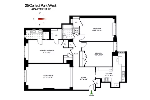 25 Central Park W #9E, New York, NY 10023