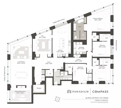 551 W 21st St #17A, New York, NY 10011