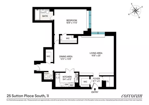 25 Sutton Pl S #1I, New York, NY 10022