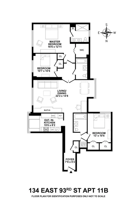 134 E 93rd St #11B, New York, NY 10128