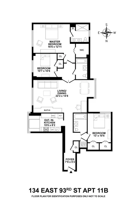 134 E 93rd St #11B, New York, NY 10128