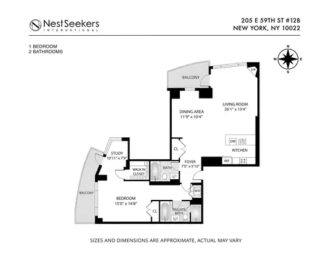 205 E 59th St #12-B, New York, NY 10022