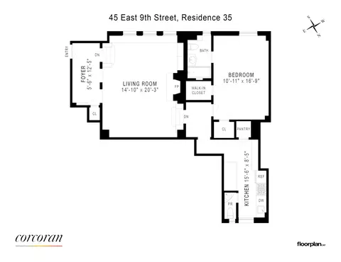 45 E 9th St #35, New York, NY 10003
