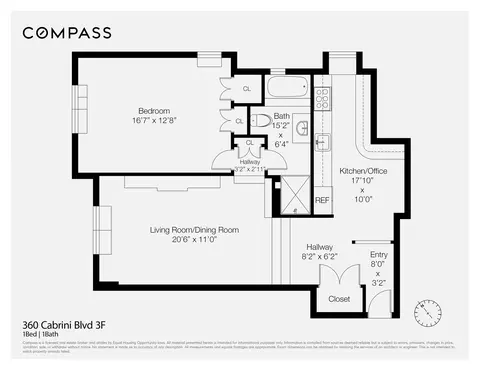 360 Cabrini Blvd #3F, New York, NY 10040